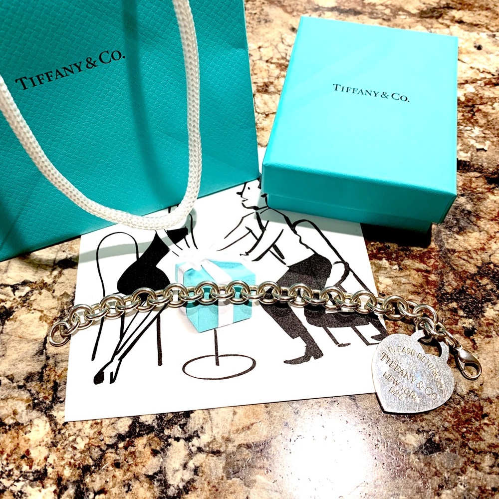 Tiffany & Co. Heart Link Bracelet